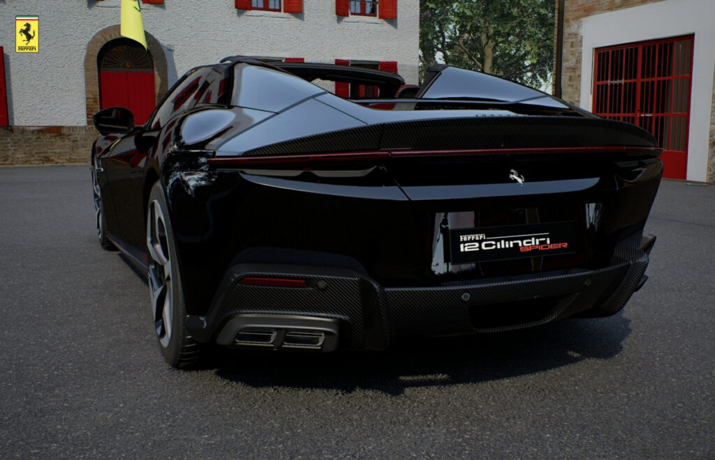 FERRARI 12Cilindri Spider CARBON, LIFT, MY26, 360 CAM