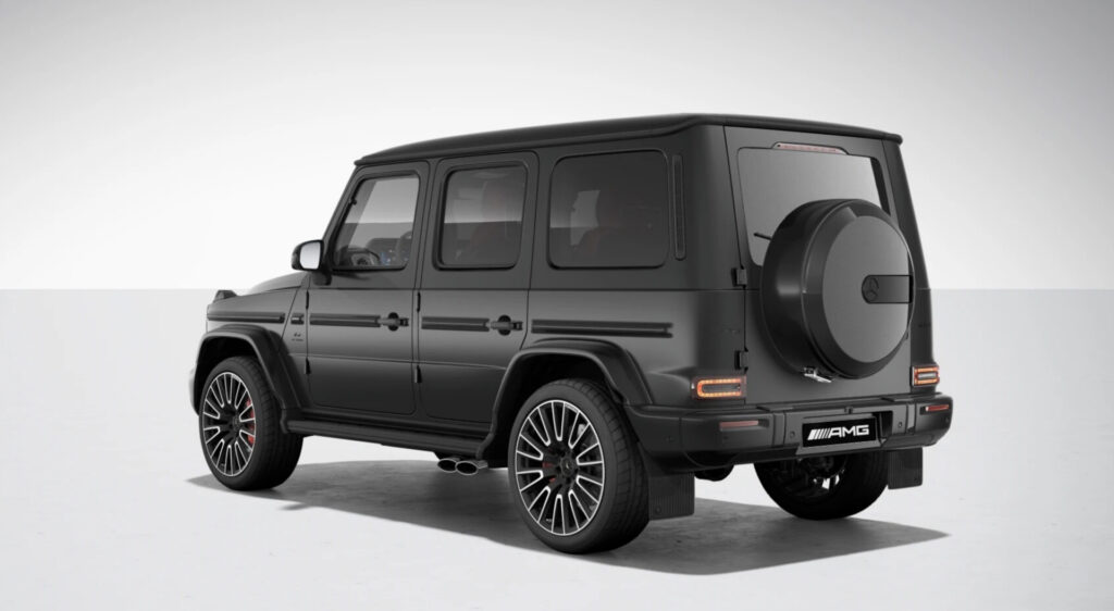 MERCEDES-BENZ G 63 AMG MY27, EXT CARBON, A22, FOND ENT, BURMES