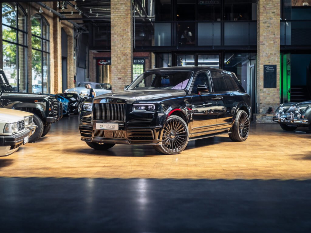 ROLLS ROYCE Cullinan Black Badge MANSORIA A CORPO LARGO, 360, 24